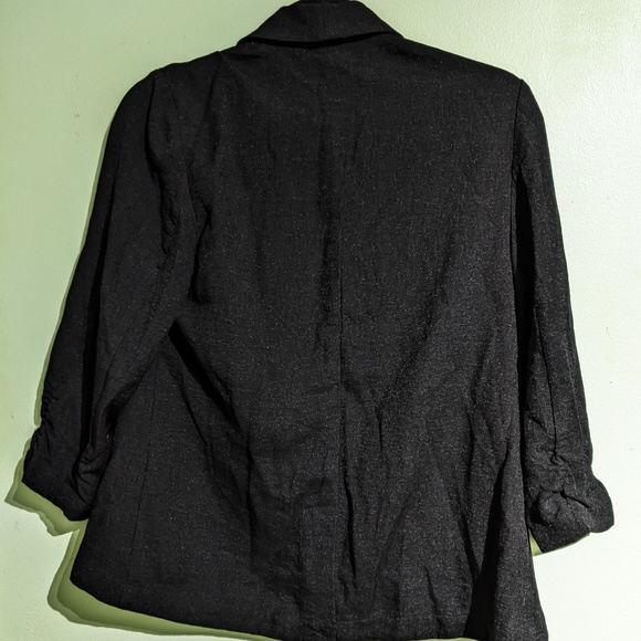 Chicos Black Jacket sz 0 (Women's 6-8) Like New! - Picture 4 of 9